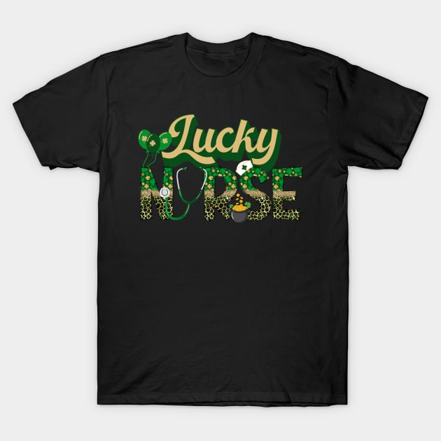 Lucky Nurse St. Patrick's Day T-Shirt by jackofdreams22